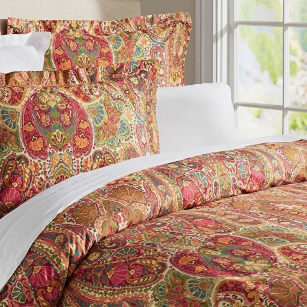 Pottery Barn Duvet | Rosalie | King Size